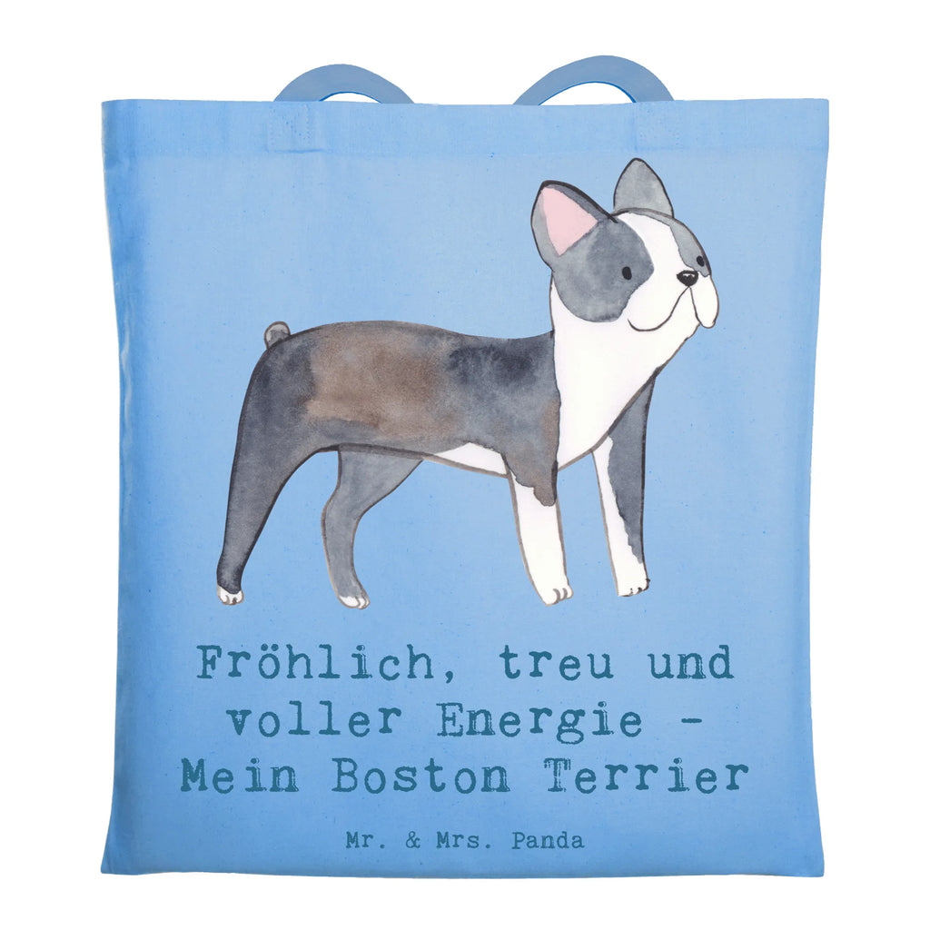 Tragetasche Boston Terrier Freude Beuteltasche, Beutel, Einkaufstasche, Jutebeutel, Stoffbeutel, Tasche, Shopper, Umhängetasche, Strandtasche, Schultertasche, Stofftasche, Tragetasche, Badetasche, Jutetasche, Einkaufstüte, Laptoptasche, Hund, Hunderasse, Rassehund, Hundebesitzer, Geschenk, Tierfreund, Schenken, Welpe