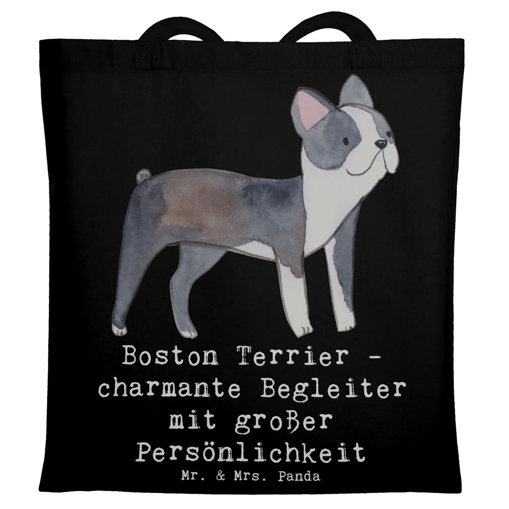 Tragetasche Boston Terrier Begleiter Beuteltasche, Beutel, Einkaufstasche, Jutebeutel, Stoffbeutel, Tasche, Shopper, Umhängetasche, Strandtasche, Schultertasche, Stofftasche, Tragetasche, Badetasche, Jutetasche, Einkaufstüte, Laptoptasche, Hund, Hunderasse, Rassehund, Hundebesitzer, Geschenk, Tierfreund, Schenken, Welpe