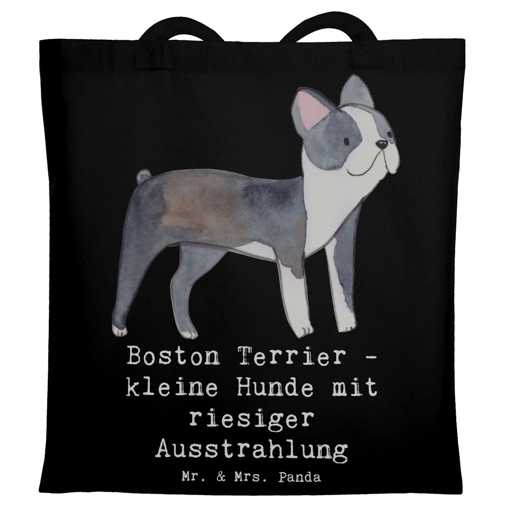 Tragetasche Boston Terrier Beuteltasche, Beutel, Einkaufstasche, Jutebeutel, Stoffbeutel, Tasche, Shopper, Umhängetasche, Strandtasche, Schultertasche, Stofftasche, Tragetasche, Badetasche, Jutetasche, Einkaufstüte, Laptoptasche, Hund, Hunderasse, Rassehund, Hundebesitzer, Geschenk, Tierfreund, Schenken, Welpe