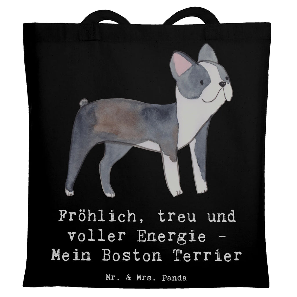 Tragetasche Boston Terrier Freude Beuteltasche, Beutel, Einkaufstasche, Jutebeutel, Stoffbeutel, Tasche, Shopper, Umhängetasche, Strandtasche, Schultertasche, Stofftasche, Tragetasche, Badetasche, Jutetasche, Einkaufstüte, Laptoptasche, Hund, Hunderasse, Rassehund, Hundebesitzer, Geschenk, Tierfreund, Schenken, Welpe