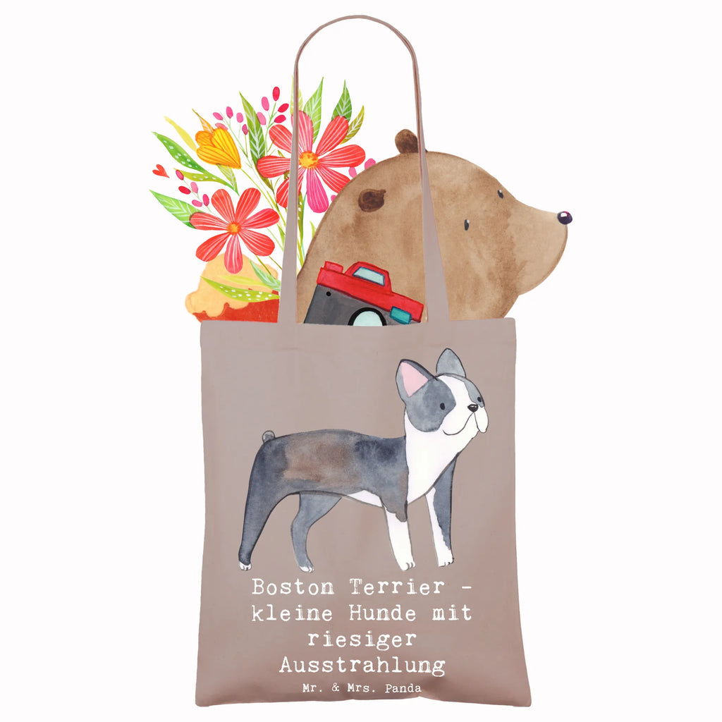 Tragetasche Boston Terrier Beuteltasche, Beutel, Einkaufstasche, Jutebeutel, Stoffbeutel, Tasche, Shopper, Umhängetasche, Strandtasche, Schultertasche, Stofftasche, Tragetasche, Badetasche, Jutetasche, Einkaufstüte, Laptoptasche, Hund, Hunderasse, Rassehund, Hundebesitzer, Geschenk, Tierfreund, Schenken, Welpe