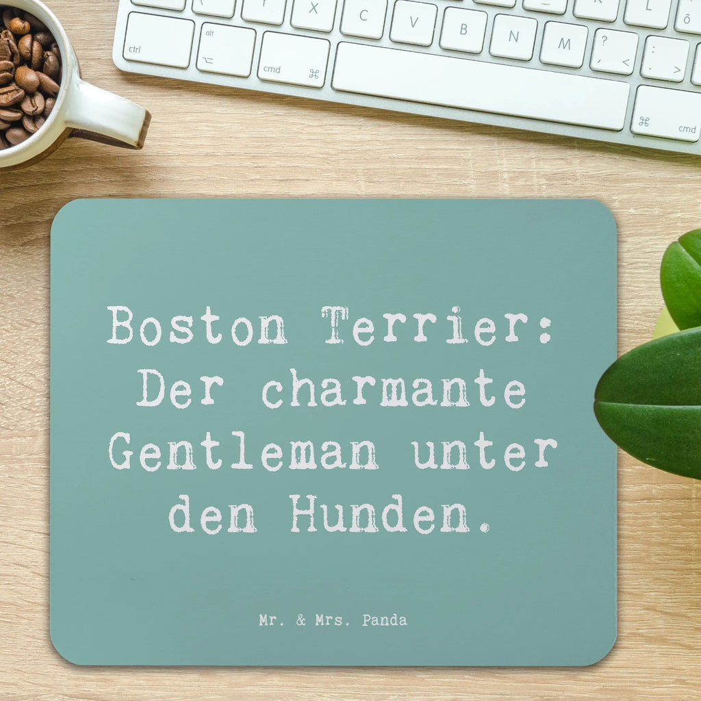 Mauspad Spruch Boston Terrier Gentleman Mousepad, Computer zubehör, Büroausstattung, PC Zubehör, Arbeitszimmer, Mauspad, Einzigartiges Mauspad, Designer Mauspad, Mausunterlage, Mauspad Büro, Hund, Hunderasse, Rassehund, Hundebesitzer, Geschenk, Tierfreund, Schenken, Welpe