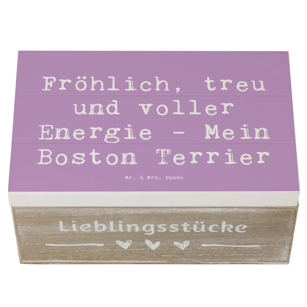 Holzkiste Spruch Boston Terrier Freude Holzkiste, Kiste, Schatzkiste, Truhe, Schatulle, XXL, Erinnerungsbox, Erinnerungskiste, Dekokiste, Aufbewahrungsbox, Geschenkbox, Geschenkdose, Hund, Hunderasse, Rassehund, Hundebesitzer, Geschenk, Tierfreund, Schenken, Welpe