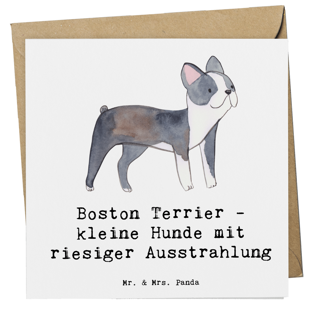 Deluxe Karte Boston Terrier Karte, Grußkarte, Klappkarte, Einladungskarte, Glückwunschkarte, Hochzeitskarte, Geburtstagskarte, Hochwertige Grußkarte, Hochwertige Klappkarte, Hund, Hunderasse, Rassehund, Hundebesitzer, Geschenk, Tierfreund, Schenken, Welpe