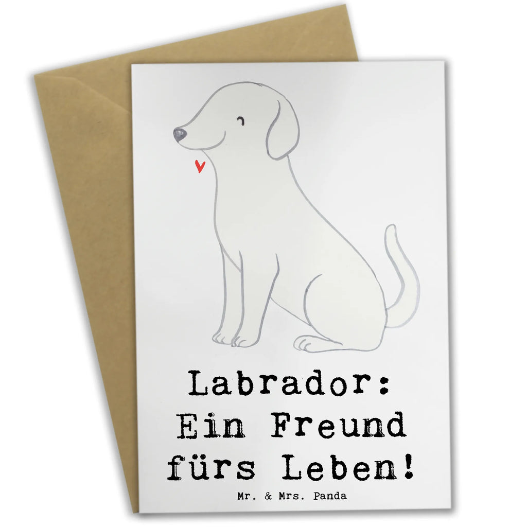 Grußkarte Labrador Freund Grußkarte, Klappkarte, Einladungskarte, Glückwunschkarte, Hochzeitskarte, Geburtstagskarte, Karte, Ansichtskarten, Hund, Hunderasse, Rassehund, Hundebesitzer, Geschenk, Tierfreund, Schenken, Welpe