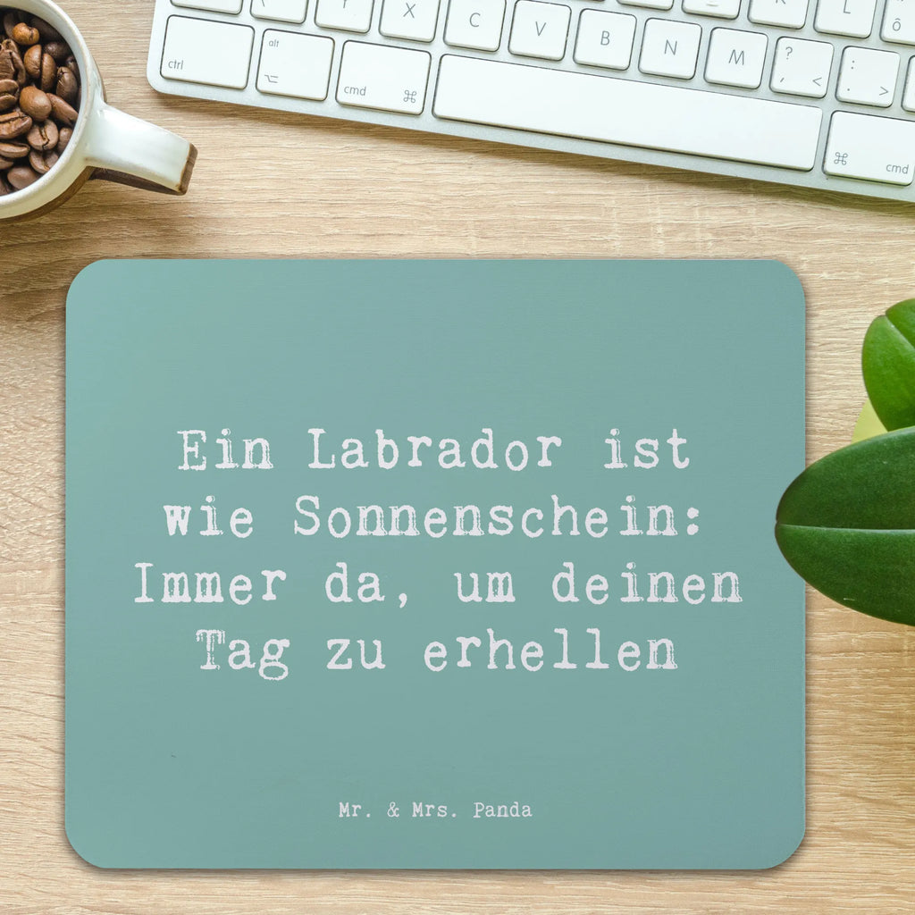 Mauspad Spruch Labrador Sonnenschein Mousepad, Computer zubehör, Büroausstattung, PC Zubehör, Arbeitszimmer, Mauspad, Einzigartiges Mauspad, Designer Mauspad, Mausunterlage, Mauspad Büro, Hund, Hunderasse, Rassehund, Hundebesitzer, Geschenk, Tierfreund, Schenken, Welpe