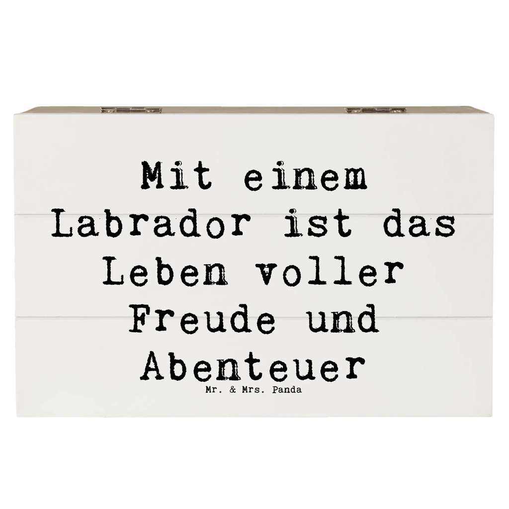 Holzkiste Spruch Labradorleben Holzkiste, Kiste, Schatzkiste, Truhe, Schatulle, XXL, Erinnerungsbox, Erinnerungskiste, Dekokiste, Aufbewahrungsbox, Geschenkbox, Geschenkdose, Hund, Hunderasse, Rassehund, Hundebesitzer, Geschenk, Tierfreund, Schenken, Welpe