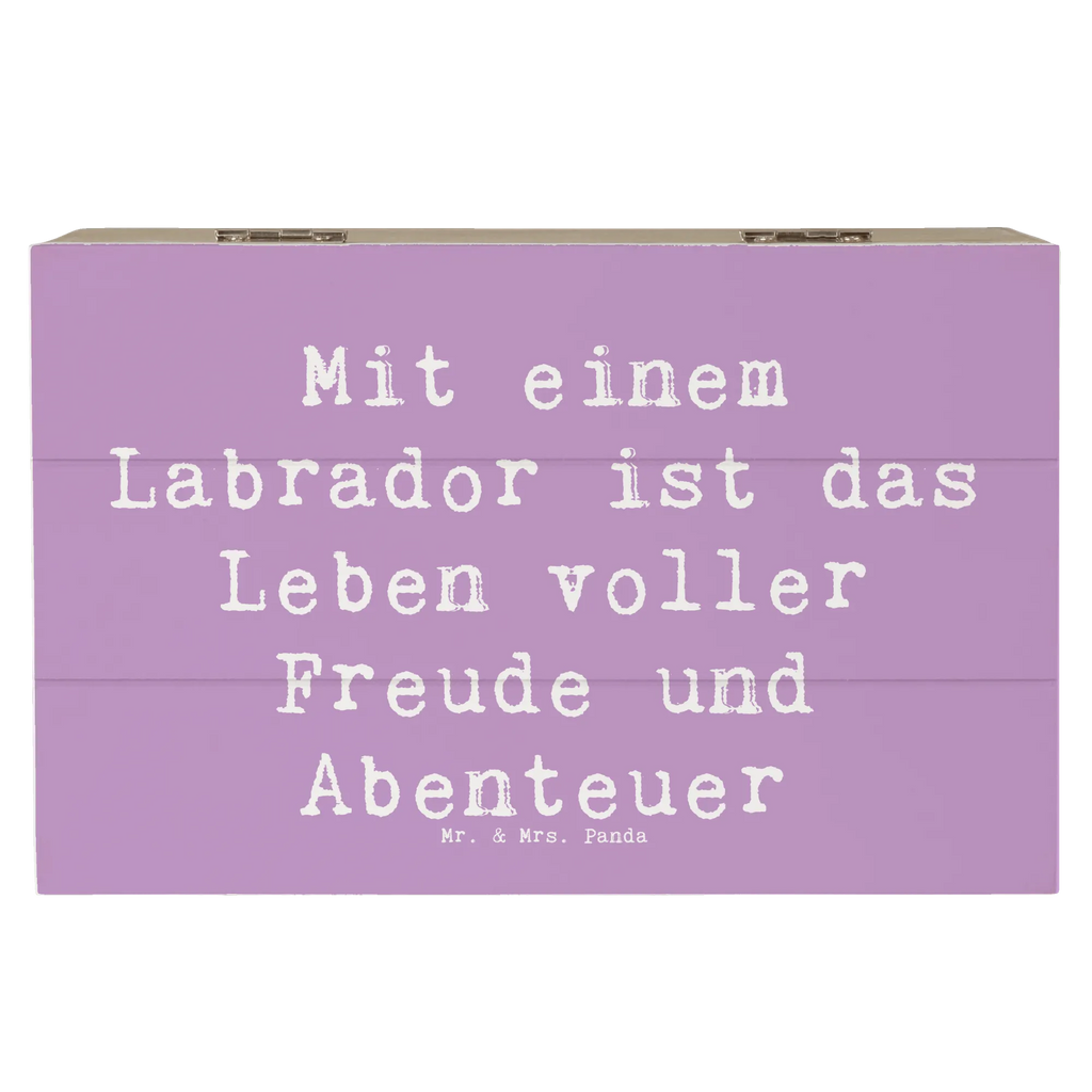 Holzkiste Spruch Labradorleben Holzkiste, Kiste, Schatzkiste, Truhe, Schatulle, XXL, Erinnerungsbox, Erinnerungskiste, Dekokiste, Aufbewahrungsbox, Geschenkbox, Geschenkdose, Hund, Hunderasse, Rassehund, Hundebesitzer, Geschenk, Tierfreund, Schenken, Welpe