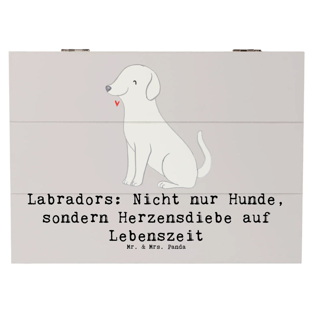 Holzkiste Labrador Herzensdiebe Holzkiste, Kiste, Schatzkiste, Truhe, Schatulle, XXL, Erinnerungsbox, Erinnerungskiste, Dekokiste, Aufbewahrungsbox, Geschenkbox, Geschenkdose, Hund, Hunderasse, Rassehund, Hundebesitzer, Geschenk, Tierfreund, Schenken, Welpe