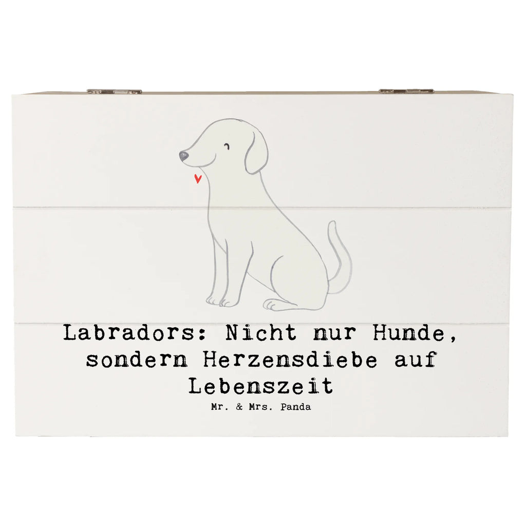 Holzkiste Labrador Herzensdiebe Holzkiste, Kiste, Schatzkiste, Truhe, Schatulle, XXL, Erinnerungsbox, Erinnerungskiste, Dekokiste, Aufbewahrungsbox, Geschenkbox, Geschenkdose, Hund, Hunderasse, Rassehund, Hundebesitzer, Geschenk, Tierfreund, Schenken, Welpe