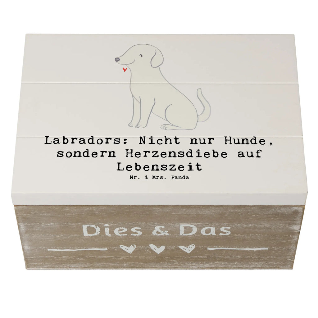 Holzkiste Labrador Herzensdiebe Holzkiste, Kiste, Schatzkiste, Truhe, Schatulle, XXL, Erinnerungsbox, Erinnerungskiste, Dekokiste, Aufbewahrungsbox, Geschenkbox, Geschenkdose, Hund, Hunderasse, Rassehund, Hundebesitzer, Geschenk, Tierfreund, Schenken, Welpe