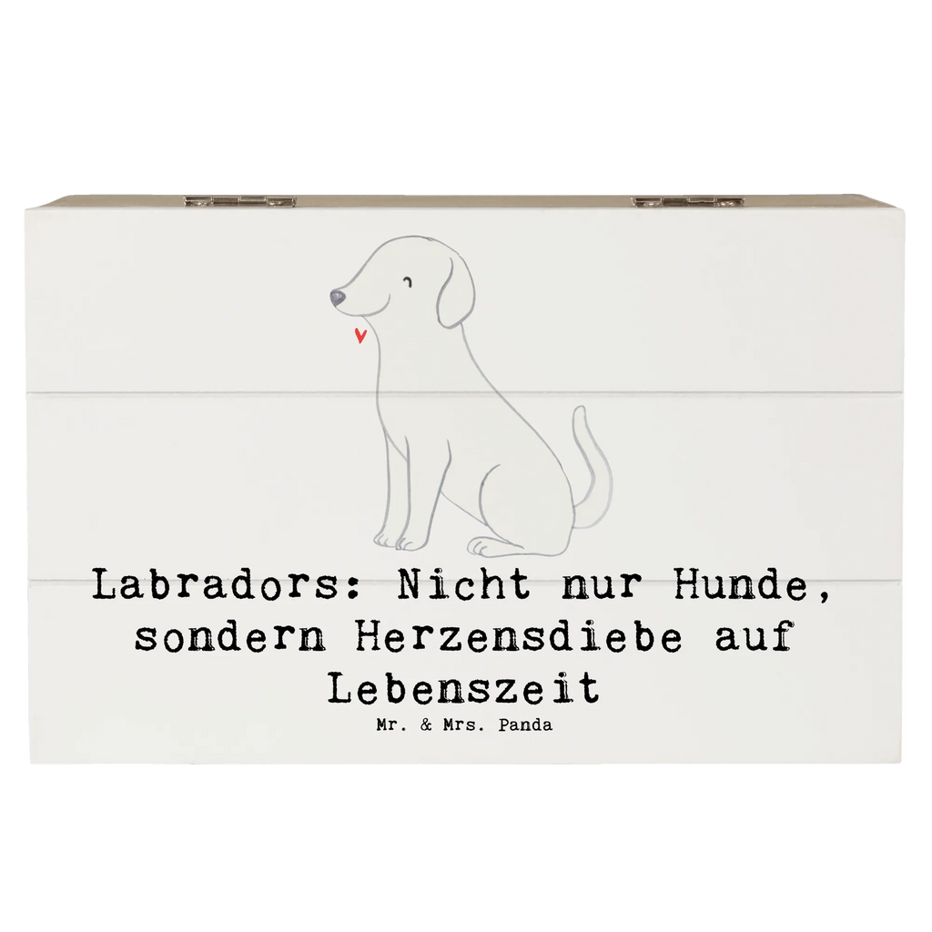 Holzkiste Labrador Herzensdiebe Holzkiste, Kiste, Schatzkiste, Truhe, Schatulle, XXL, Erinnerungsbox, Erinnerungskiste, Dekokiste, Aufbewahrungsbox, Geschenkbox, Geschenkdose, Hund, Hunderasse, Rassehund, Hundebesitzer, Geschenk, Tierfreund, Schenken, Welpe