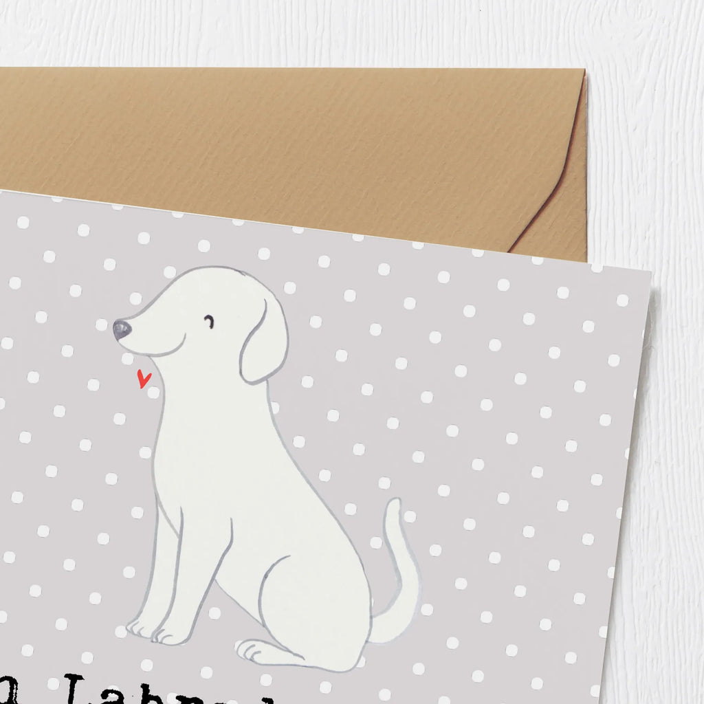 Deluxe Karte Labrador Herz Karte, Grußkarte, Klappkarte, Einladungskarte, Glückwunschkarte, Hochzeitskarte, Geburtstagskarte, Hochwertige Grußkarte, Hochwertige Klappkarte, Hund, Hunderasse, Rassehund, Hundebesitzer, Geschenk, Tierfreund, Schenken, Welpe