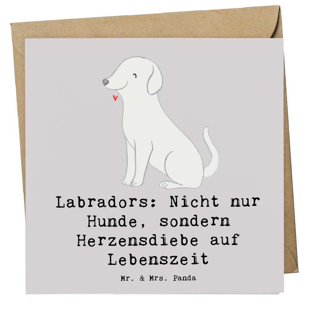 Deluxe Karte Labrador Herzensdiebe Karte, Grußkarte, Klappkarte, Einladungskarte, Glückwunschkarte, Hochzeitskarte, Geburtstagskarte, Hochwertige Grußkarte, Hochwertige Klappkarte, Hund, Hunderasse, Rassehund, Hundebesitzer, Geschenk, Tierfreund, Schenken, Welpe