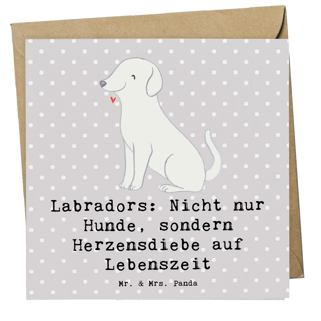 Deluxe Karte Labrador Herzensdiebe Karte, Grußkarte, Klappkarte, Einladungskarte, Glückwunschkarte, Hochzeitskarte, Geburtstagskarte, Hochwertige Grußkarte, Hochwertige Klappkarte, Hund, Hunderasse, Rassehund, Hundebesitzer, Geschenk, Tierfreund, Schenken, Welpe