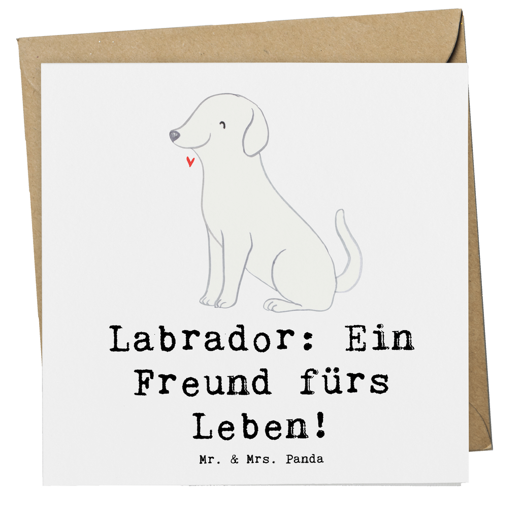 Deluxe Karte Labrador Freund Karte, Grußkarte, Klappkarte, Einladungskarte, Glückwunschkarte, Hochzeitskarte, Geburtstagskarte, Hochwertige Grußkarte, Hochwertige Klappkarte, Hund, Hunderasse, Rassehund, Hundebesitzer, Geschenk, Tierfreund, Schenken, Welpe