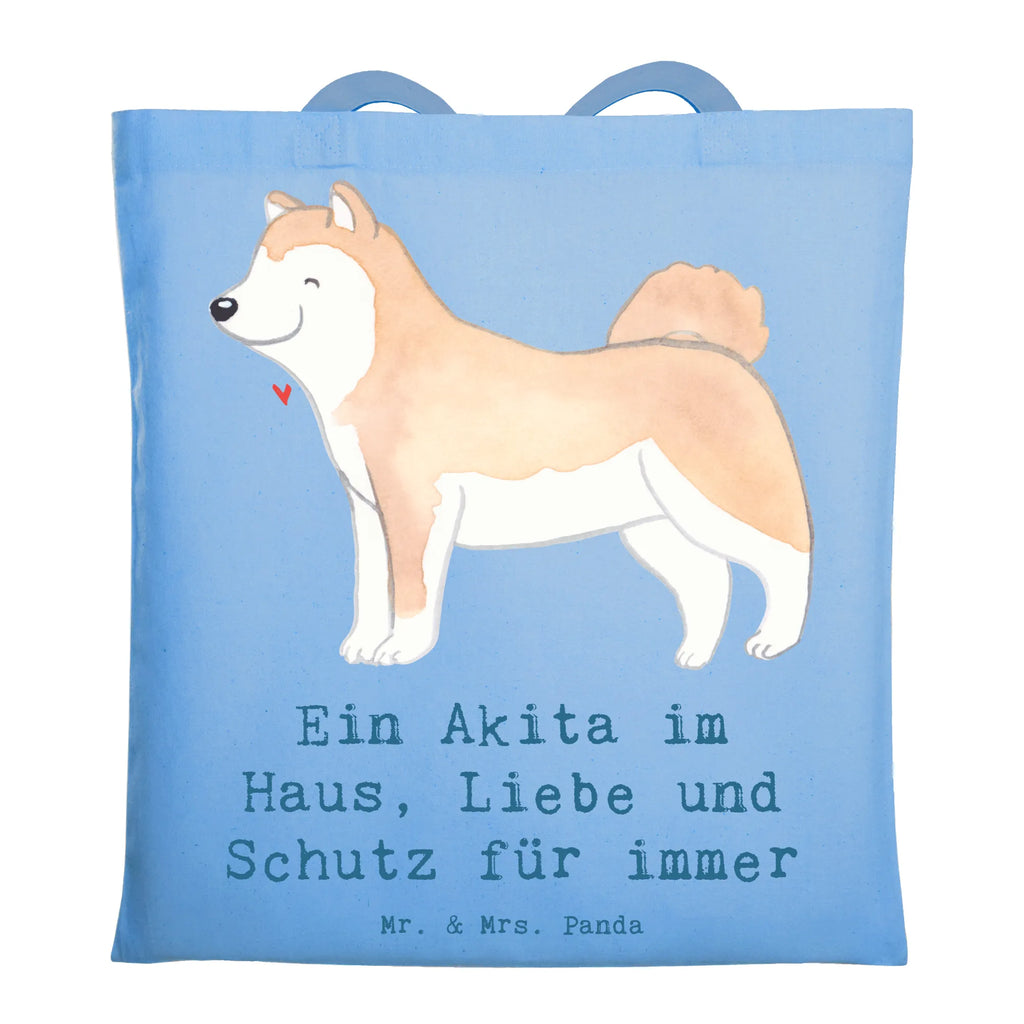 Tragetasche Akita Inu Liebe Beuteltasche, Beutel, Einkaufstasche, Jutebeutel, Stoffbeutel, Tasche, Shopper, Umhängetasche, Strandtasche, Schultertasche, Stofftasche, Tragetasche, Badetasche, Jutetasche, Einkaufstüte, Laptoptasche, Hund, Hunderasse, Rassehund, Hundebesitzer, Geschenk, Tierfreund, Schenken, Welpe