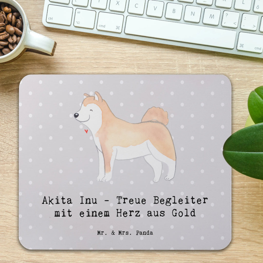 Mauspad Akita Inu Herz Mousepad, Computer zubehör, Büroausstattung, PC Zubehör, Arbeitszimmer, Mauspad, Einzigartiges Mauspad, Designer Mauspad, Mausunterlage, Mauspad Büro, Hund, Hunderasse, Rassehund, Hundebesitzer, Geschenk, Tierfreund, Schenken, Welpe