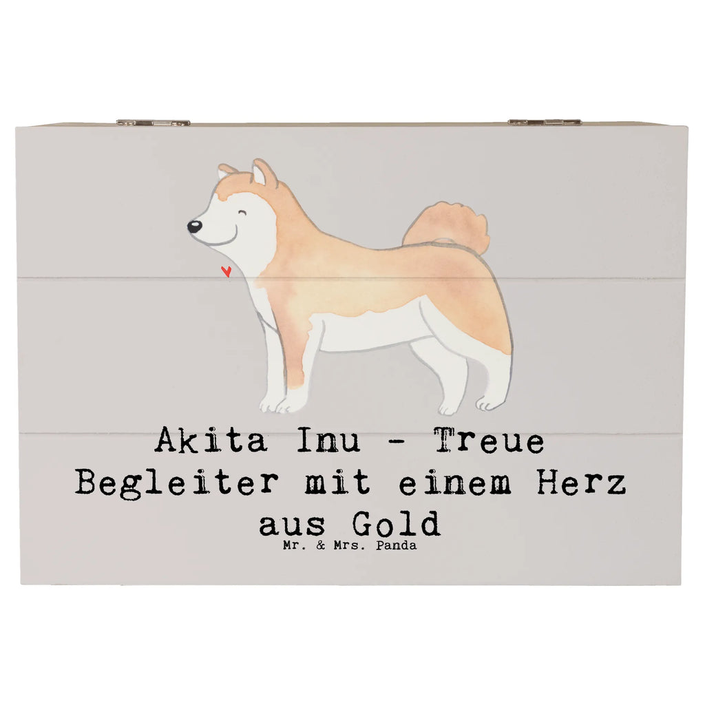 Holzkiste Akita Inu Herz Holzkiste, Kiste, Schatzkiste, Truhe, Schatulle, XXL, Erinnerungsbox, Erinnerungskiste, Dekokiste, Aufbewahrungsbox, Geschenkbox, Geschenkdose, Hund, Hunderasse, Rassehund, Hundebesitzer, Geschenk, Tierfreund, Schenken, Welpe