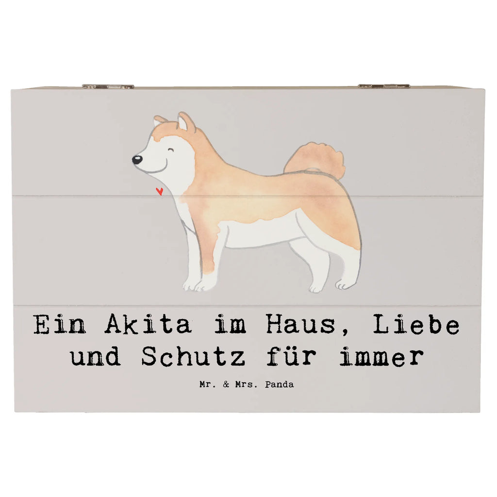 Holzkiste Akita Inu Liebe Holzkiste, Kiste, Schatzkiste, Truhe, Schatulle, XXL, Erinnerungsbox, Erinnerungskiste, Dekokiste, Aufbewahrungsbox, Geschenkbox, Geschenkdose, Hund, Hunderasse, Rassehund, Hundebesitzer, Geschenk, Tierfreund, Schenken, Welpe