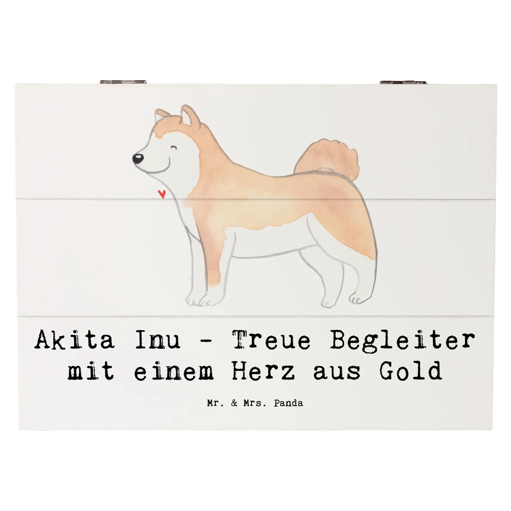 Holzkiste Akita Inu Herz Holzkiste, Kiste, Schatzkiste, Truhe, Schatulle, XXL, Erinnerungsbox, Erinnerungskiste, Dekokiste, Aufbewahrungsbox, Geschenkbox, Geschenkdose, Hund, Hunderasse, Rassehund, Hundebesitzer, Geschenk, Tierfreund, Schenken, Welpe