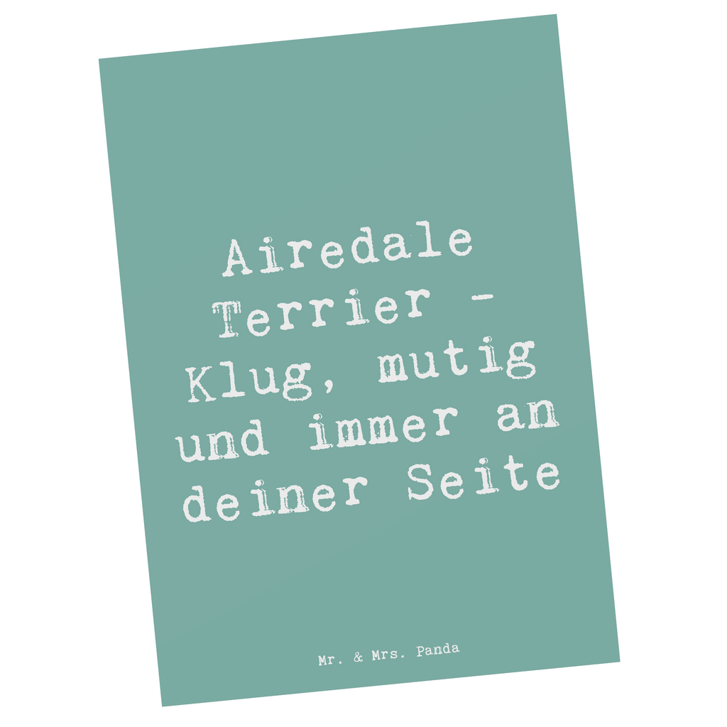 Postkarte Spruch Airedale Terrier Postkarte, Karte, Geschenkkarte, Grußkarte, Einladung, Ansichtskarte, Geburtstagskarte, Einladungskarte, Dankeskarte, Ansichtskarten, Einladung Geburtstag, Einladungskarten Geburtstag, Hund, Hunderasse, Rassehund, Hundebesitzer, Geschenk, Tierfreund, Schenken, Welpe