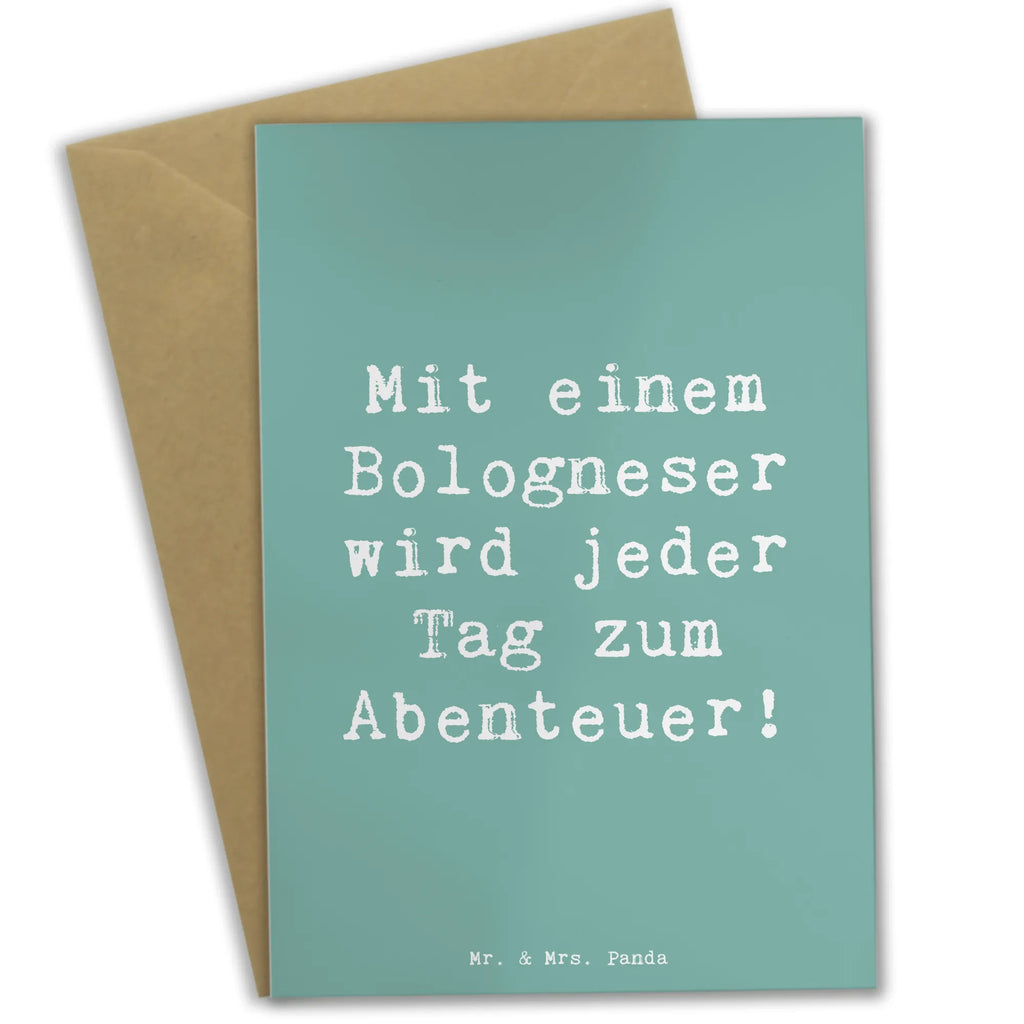 Grußkarte Spruch Bologneser Abenteuer Grußkarte, Klappkarte, Einladungskarte, Glückwunschkarte, Hochzeitskarte, Geburtstagskarte, Karte, Ansichtskarten, Hund, Hunderasse, Rassehund, Hundebesitzer, Geschenk, Tierfreund, Schenken, Welpe