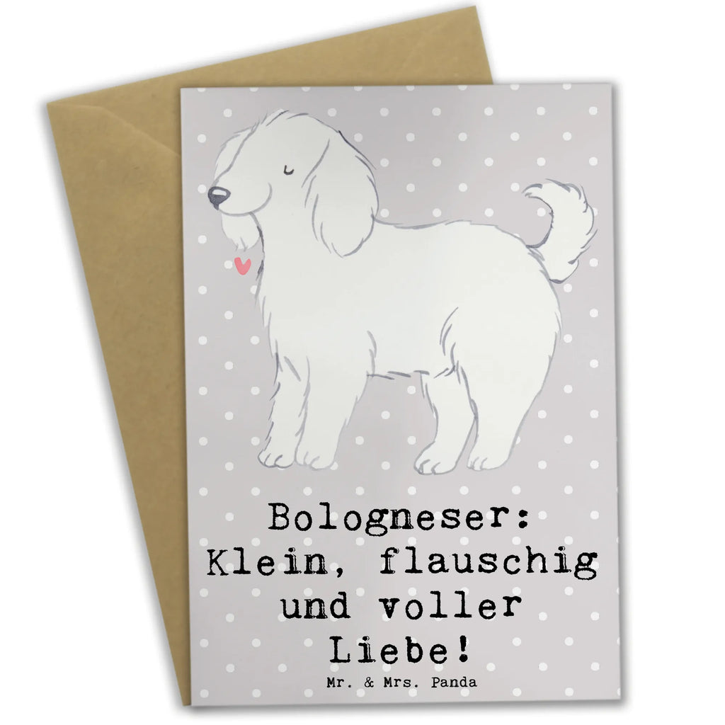 Grußkarte Bologneser Liebe Grußkarte, Klappkarte, Einladungskarte, Glückwunschkarte, Hochzeitskarte, Geburtstagskarte, Karte, Ansichtskarten, Hund, Hunderasse, Rassehund, Hundebesitzer, Geschenk, Tierfreund, Schenken, Welpe