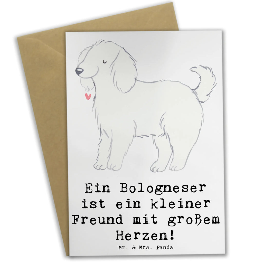 Grußkarte Bologneser Herzfreund Grußkarte, Klappkarte, Einladungskarte, Glückwunschkarte, Hochzeitskarte, Geburtstagskarte, Karte, Ansichtskarten, Hund, Hunderasse, Rassehund, Hundebesitzer, Geschenk, Tierfreund, Schenken, Welpe