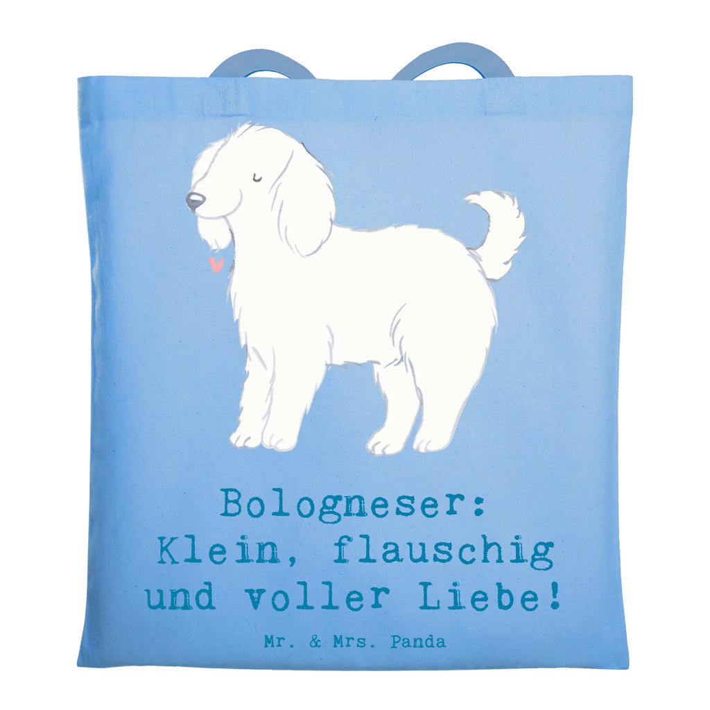 Tragetasche Bologneser Liebe Beuteltasche, Beutel, Einkaufstasche, Jutebeutel, Stoffbeutel, Tasche, Shopper, Umhängetasche, Strandtasche, Schultertasche, Stofftasche, Tragetasche, Badetasche, Jutetasche, Einkaufstüte, Laptoptasche, Hund, Hunderasse, Rassehund, Hundebesitzer, Geschenk, Tierfreund, Schenken, Welpe