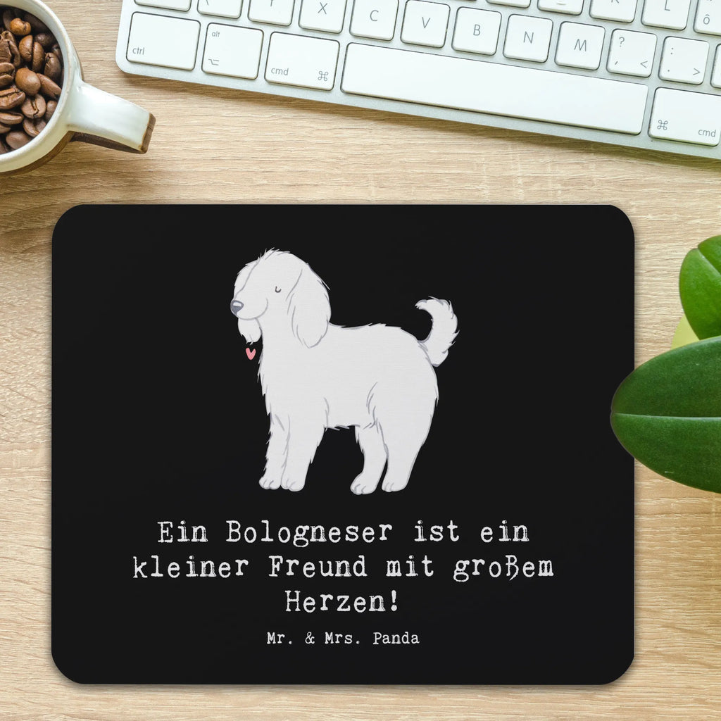 Mauspad Bologneser Herzfreund Mousepad, Computer zubehör, Büroausstattung, PC Zubehör, Arbeitszimmer, Mauspad, Einzigartiges Mauspad, Designer Mauspad, Mausunterlage, Mauspad Büro, Hund, Hunderasse, Rassehund, Hundebesitzer, Geschenk, Tierfreund, Schenken, Welpe