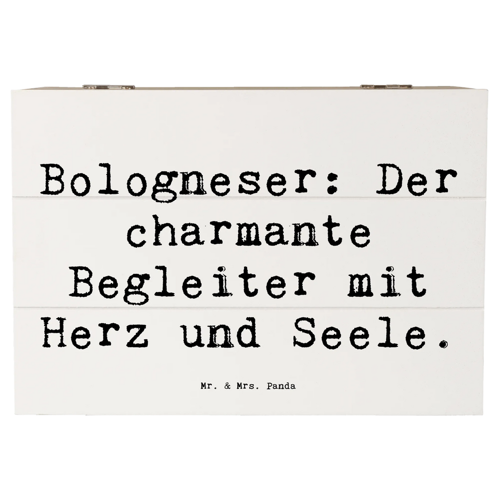 Holzkiste Spruch Bologneser Begleiter Holzkiste, Kiste, Schatzkiste, Truhe, Schatulle, XXL, Erinnerungsbox, Erinnerungskiste, Dekokiste, Aufbewahrungsbox, Geschenkbox, Geschenkdose, Hund, Hunderasse, Rassehund, Hundebesitzer, Geschenk, Tierfreund, Schenken, Welpe