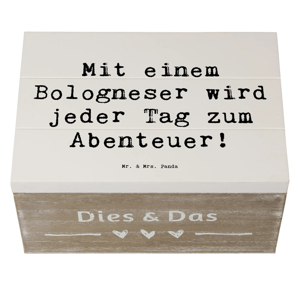 Holzkiste Spruch Bologneser Abenteuer Holzkiste, Kiste, Schatzkiste, Truhe, Schatulle, XXL, Erinnerungsbox, Erinnerungskiste, Dekokiste, Aufbewahrungsbox, Geschenkbox, Geschenkdose, Hund, Hunderasse, Rassehund, Hundebesitzer, Geschenk, Tierfreund, Schenken, Welpe