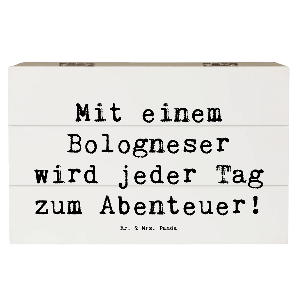 Holzkiste Spruch Bologneser Abenteuer Holzkiste, Kiste, Schatzkiste, Truhe, Schatulle, XXL, Erinnerungsbox, Erinnerungskiste, Dekokiste, Aufbewahrungsbox, Geschenkbox, Geschenkdose, Hund, Hunderasse, Rassehund, Hundebesitzer, Geschenk, Tierfreund, Schenken, Welpe