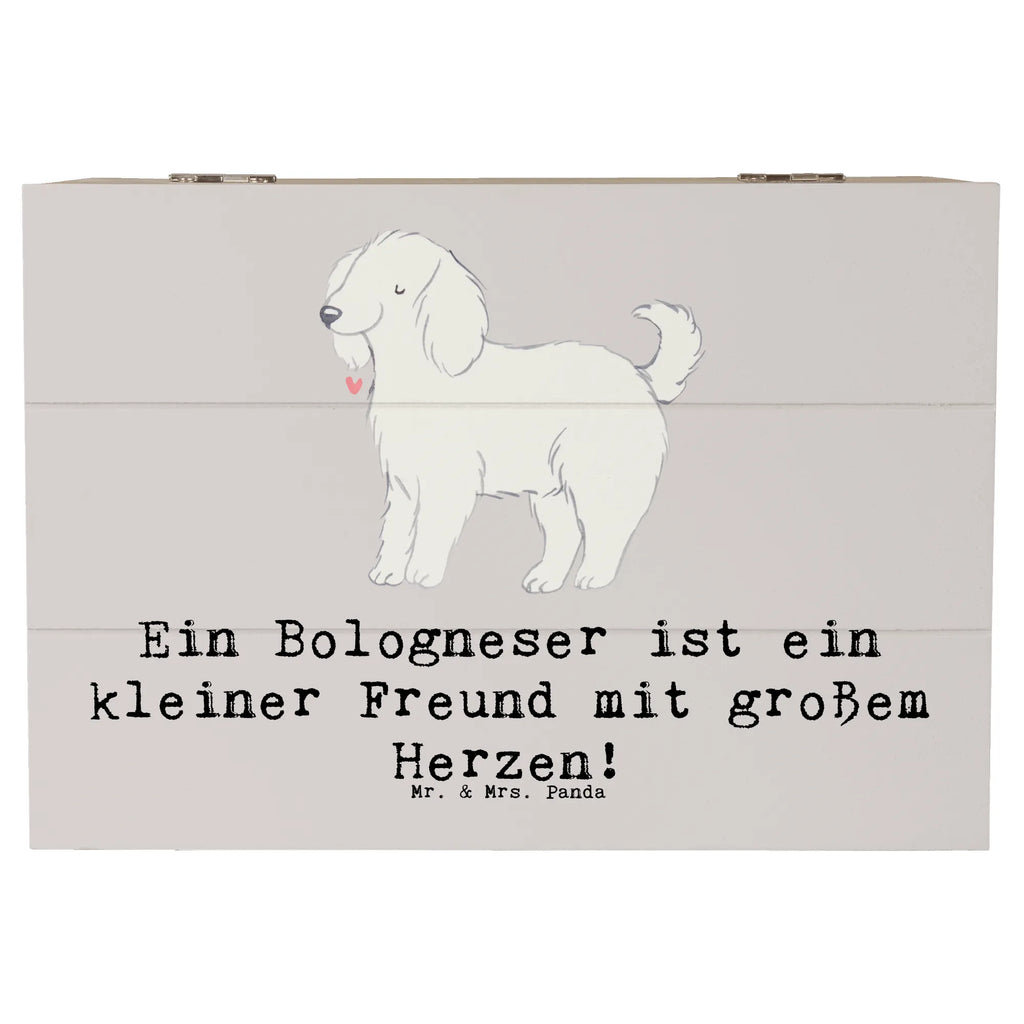 Holzkiste Bologneser Herzfreund Holzkiste, Kiste, Schatzkiste, Truhe, Schatulle, XXL, Erinnerungsbox, Erinnerungskiste, Dekokiste, Aufbewahrungsbox, Geschenkbox, Geschenkdose, Hund, Hunderasse, Rassehund, Hundebesitzer, Geschenk, Tierfreund, Schenken, Welpe