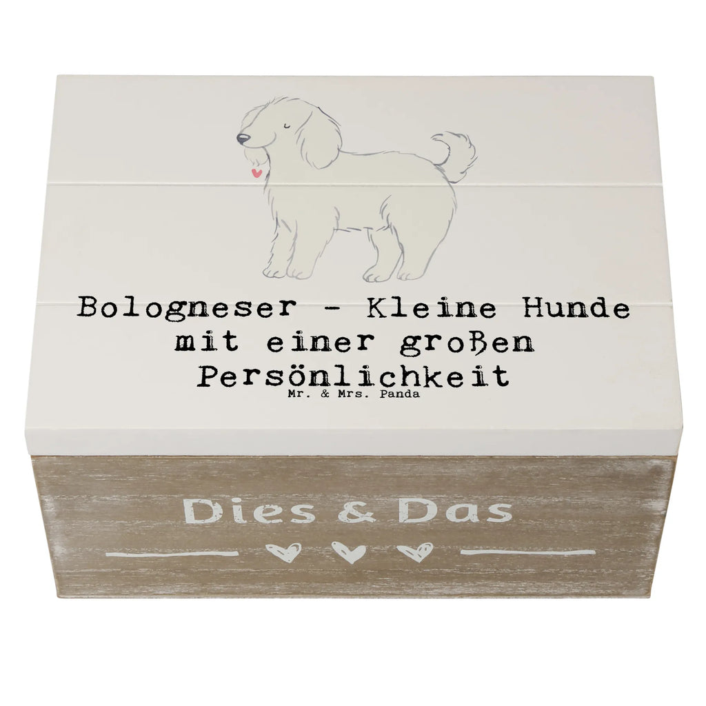 Holzkiste Bologneser Charakterstark Holzkiste, Kiste, Schatzkiste, Truhe, Schatulle, XXL, Erinnerungsbox, Erinnerungskiste, Dekokiste, Aufbewahrungsbox, Geschenkbox, Geschenkdose, Hund, Hunderasse, Rassehund, Hundebesitzer, Geschenk, Tierfreund, Schenken, Welpe