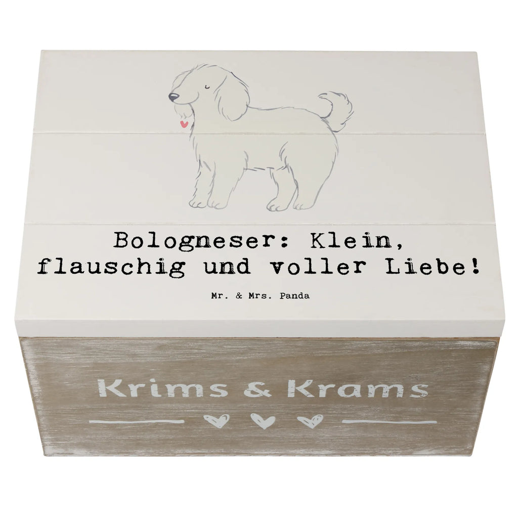 Holzkiste Bologneser Liebe Holzkiste, Kiste, Schatzkiste, Truhe, Schatulle, XXL, Erinnerungsbox, Erinnerungskiste, Dekokiste, Aufbewahrungsbox, Geschenkbox, Geschenkdose, Hund, Hunderasse, Rassehund, Hundebesitzer, Geschenk, Tierfreund, Schenken, Welpe