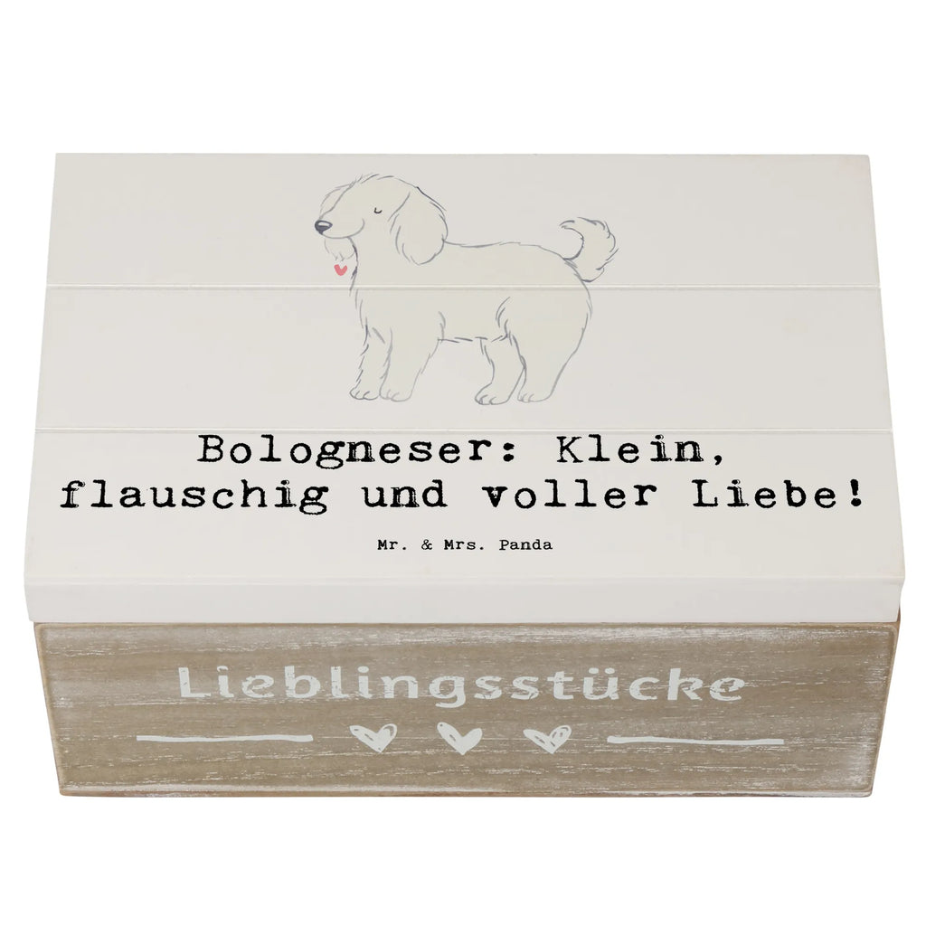 Holzkiste Bologneser Liebe Holzkiste, Kiste, Schatzkiste, Truhe, Schatulle, XXL, Erinnerungsbox, Erinnerungskiste, Dekokiste, Aufbewahrungsbox, Geschenkbox, Geschenkdose, Hund, Hunderasse, Rassehund, Hundebesitzer, Geschenk, Tierfreund, Schenken, Welpe