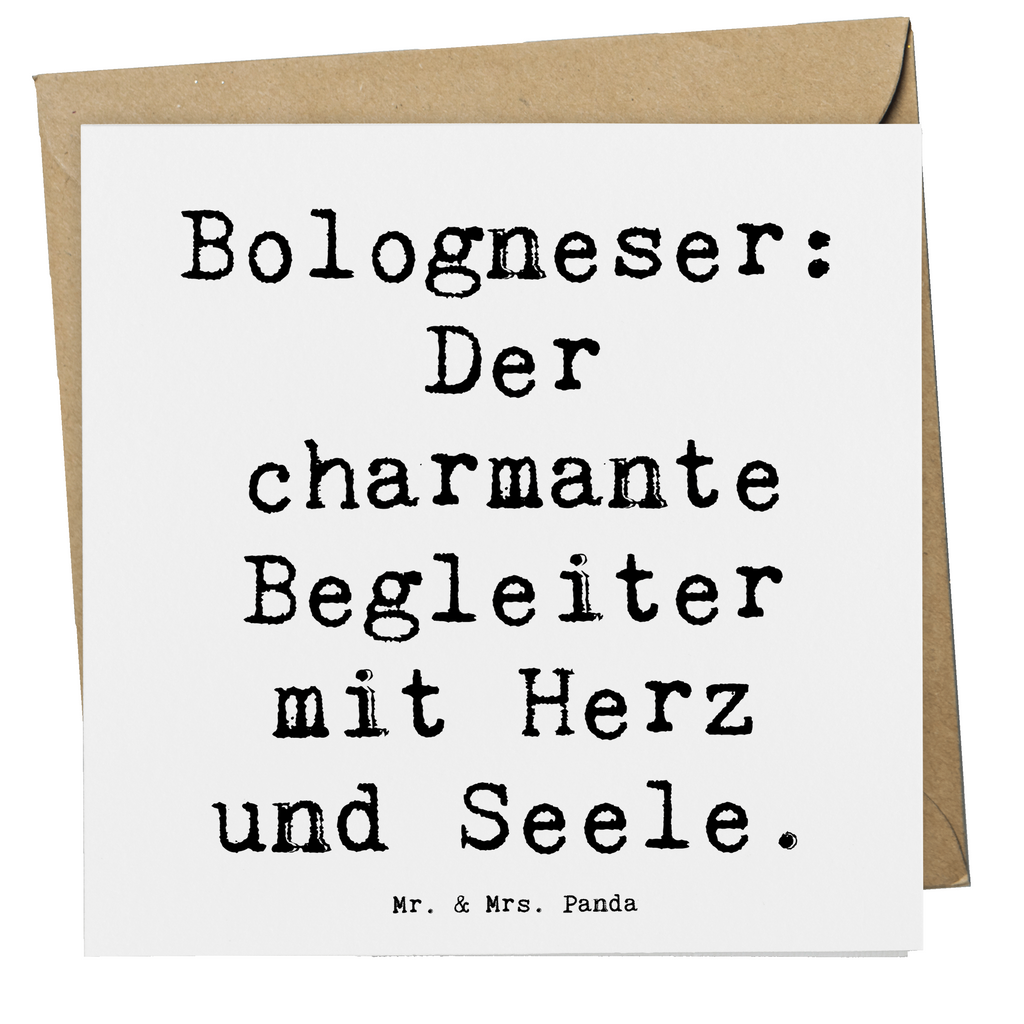 Deluxe Karte Spruch Bologneser Begleiter Karte, Grußkarte, Klappkarte, Einladungskarte, Glückwunschkarte, Hochzeitskarte, Geburtstagskarte, Hochwertige Grußkarte, Hochwertige Klappkarte, Hund, Hunderasse, Rassehund, Hundebesitzer, Geschenk, Tierfreund, Schenken, Welpe