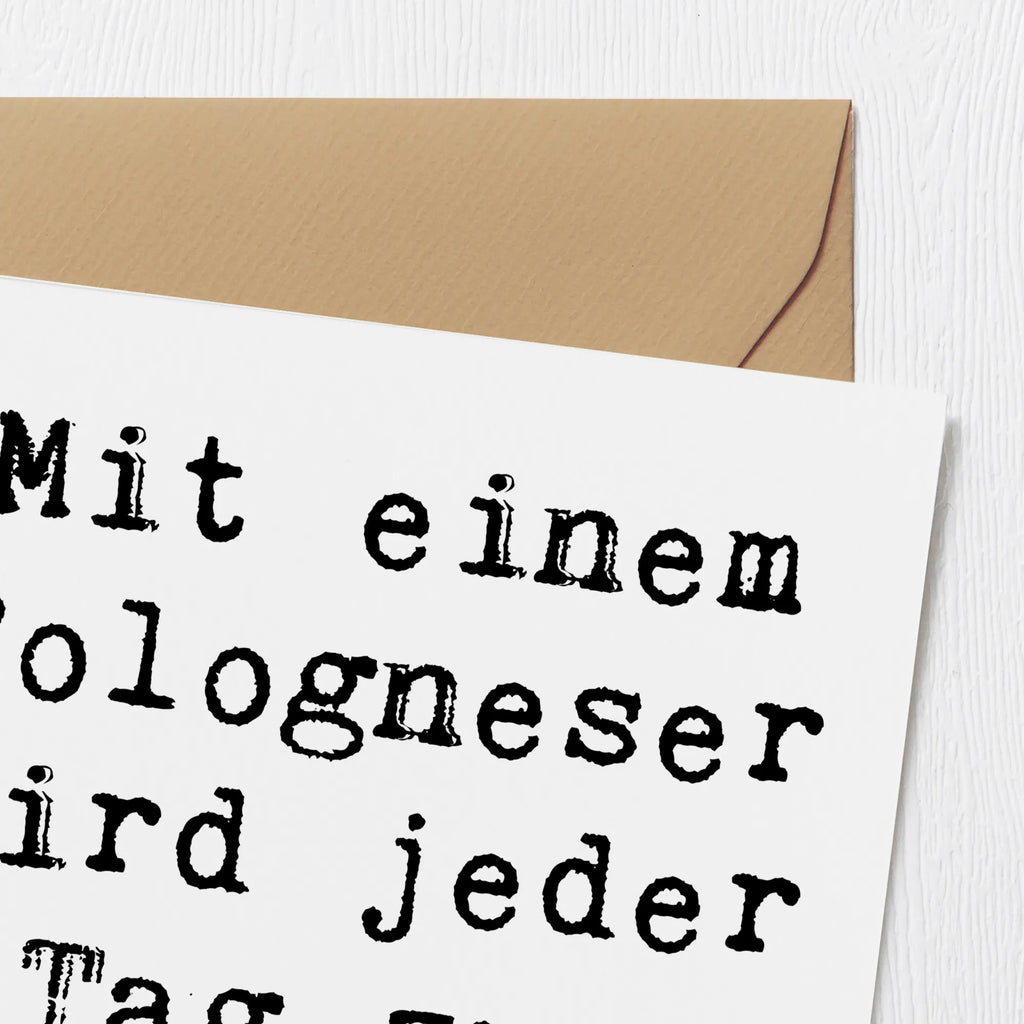 Deluxe Karte Spruch Bologneser Abenteuer Karte, Grußkarte, Klappkarte, Einladungskarte, Glückwunschkarte, Hochzeitskarte, Geburtstagskarte, Hochwertige Grußkarte, Hochwertige Klappkarte, Hund, Hunderasse, Rassehund, Hundebesitzer, Geschenk, Tierfreund, Schenken, Welpe