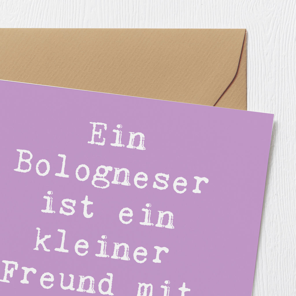 Deluxe Karte Spruch Bologneser Herzfreund Karte, Grußkarte, Klappkarte, Einladungskarte, Glückwunschkarte, Hochzeitskarte, Geburtstagskarte, Hochwertige Grußkarte, Hochwertige Klappkarte, Hund, Hunderasse, Rassehund, Hundebesitzer, Geschenk, Tierfreund, Schenken, Welpe