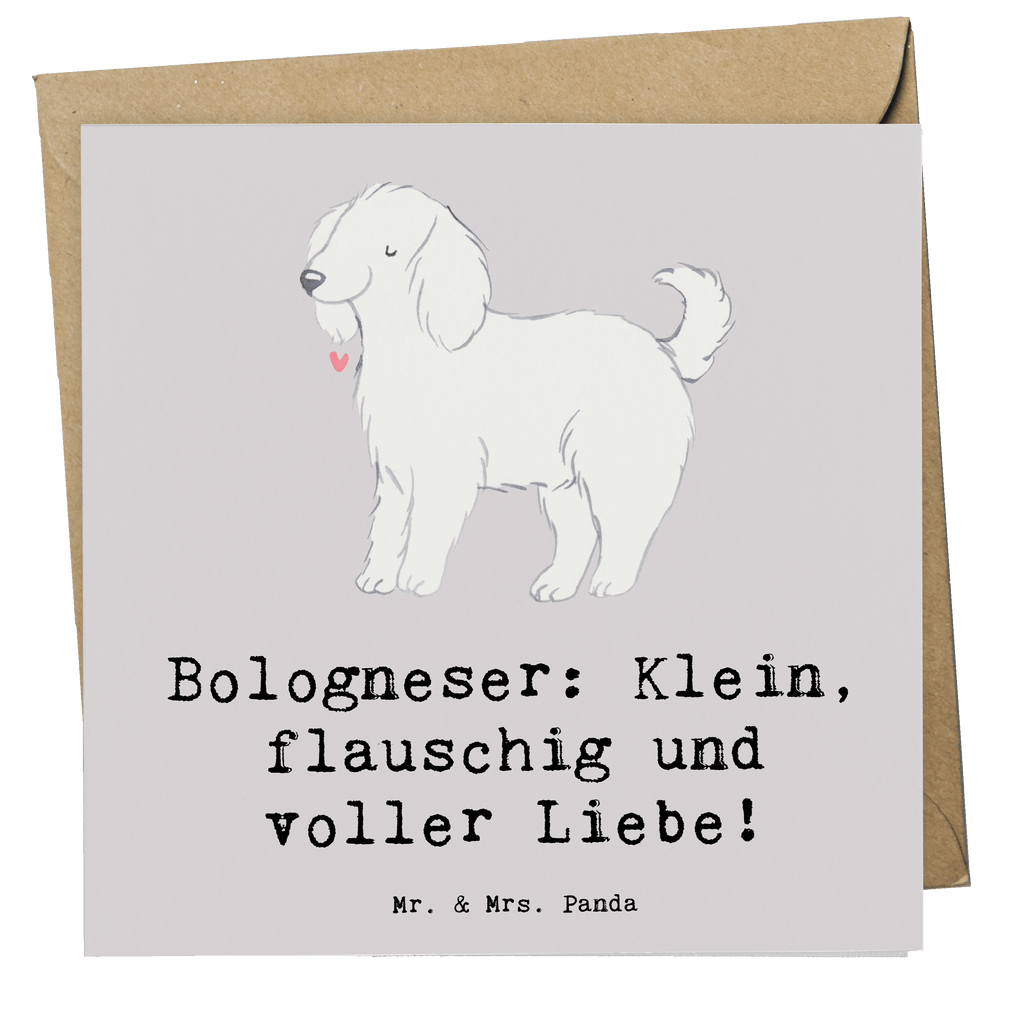 Deluxe Karte Bologneser Liebe Karte, Grußkarte, Klappkarte, Einladungskarte, Glückwunschkarte, Hochzeitskarte, Geburtstagskarte, Hochwertige Grußkarte, Hochwertige Klappkarte, Hund, Hunderasse, Rassehund, Hundebesitzer, Geschenk, Tierfreund, Schenken, Welpe