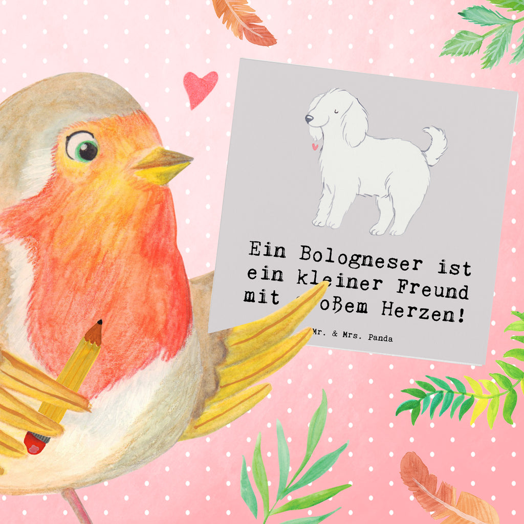 Deluxe Karte Bologneser Herzfreund Karte, Grußkarte, Klappkarte, Einladungskarte, Glückwunschkarte, Hochzeitskarte, Geburtstagskarte, Hochwertige Grußkarte, Hochwertige Klappkarte, Hund, Hunderasse, Rassehund, Hundebesitzer, Geschenk, Tierfreund, Schenken, Welpe