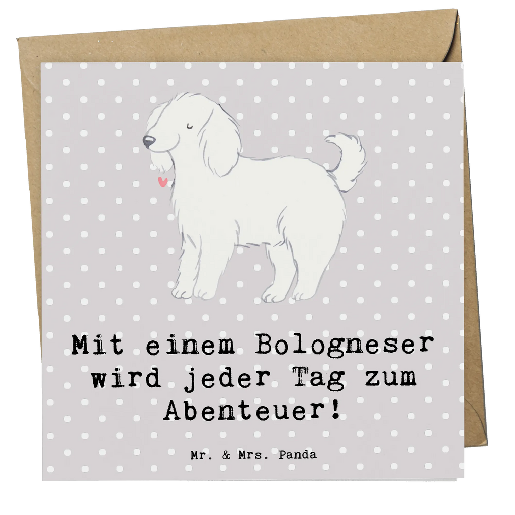 Deluxe Karte Bologneser Abenteuer Karte, Grußkarte, Klappkarte, Einladungskarte, Glückwunschkarte, Hochzeitskarte, Geburtstagskarte, Hochwertige Grußkarte, Hochwertige Klappkarte, Hund, Hunderasse, Rassehund, Hundebesitzer, Geschenk, Tierfreund, Schenken, Welpe