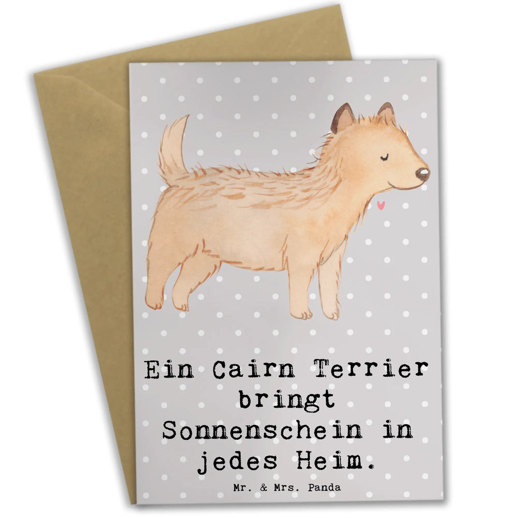 Grußkarte Cairn Terrier Glück Grußkarte, Klappkarte, Einladungskarte, Glückwunschkarte, Hochzeitskarte, Geburtstagskarte, Karte, Ansichtskarten, Hund, Hunderasse, Rassehund, Hundebesitzer, Geschenk, Tierfreund, Schenken, Welpe