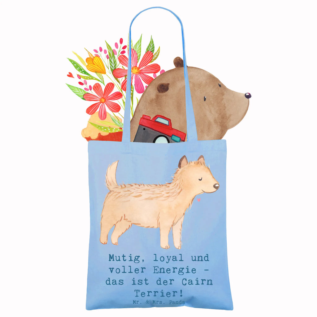 Tragetasche Mutiger Cairn Terrier Beuteltasche, Beutel, Einkaufstasche, Jutebeutel, Stoffbeutel, Tasche, Shopper, Umhängetasche, Strandtasche, Schultertasche, Stofftasche, Tragetasche, Badetasche, Jutetasche, Einkaufstüte, Laptoptasche, Hund, Hunderasse, Rassehund, Hundebesitzer, Geschenk, Tierfreund, Schenken, Welpe