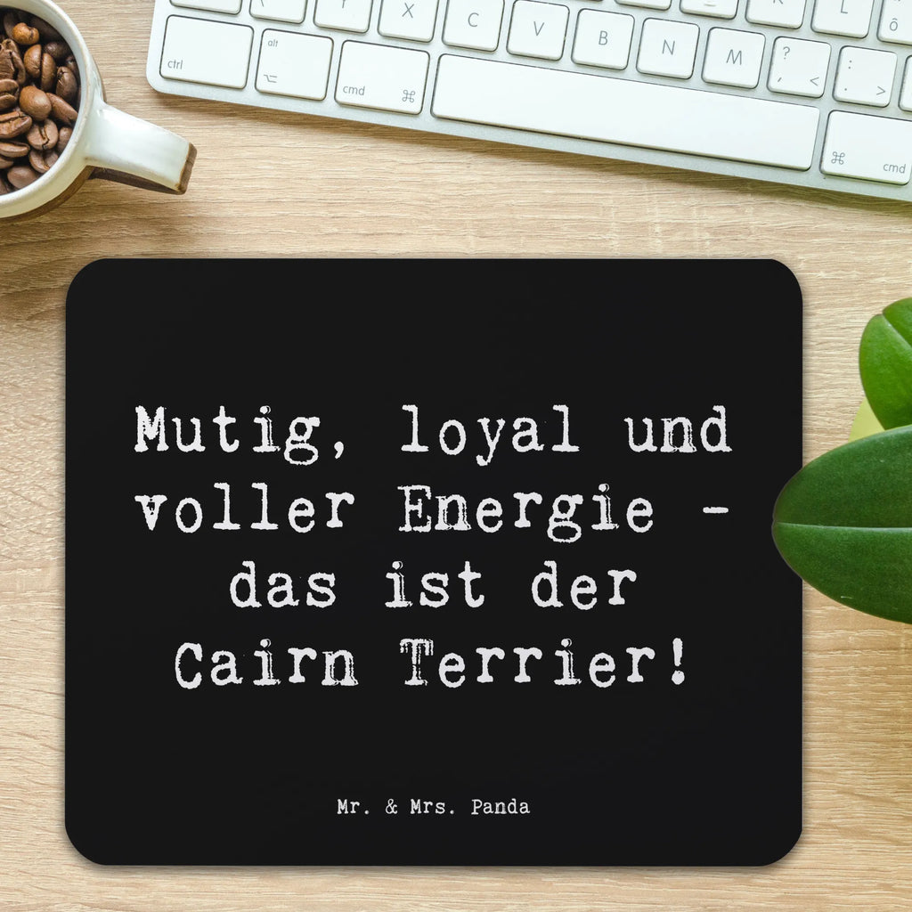 Mauspad Spruch Mutiger Cairn Terrier Mousepad, Computer zubehör, Büroausstattung, PC Zubehör, Arbeitszimmer, Mauspad, Einzigartiges Mauspad, Designer Mauspad, Mausunterlage, Mauspad Büro, Hund, Hunderasse, Rassehund, Hundebesitzer, Geschenk, Tierfreund, Schenken, Welpe