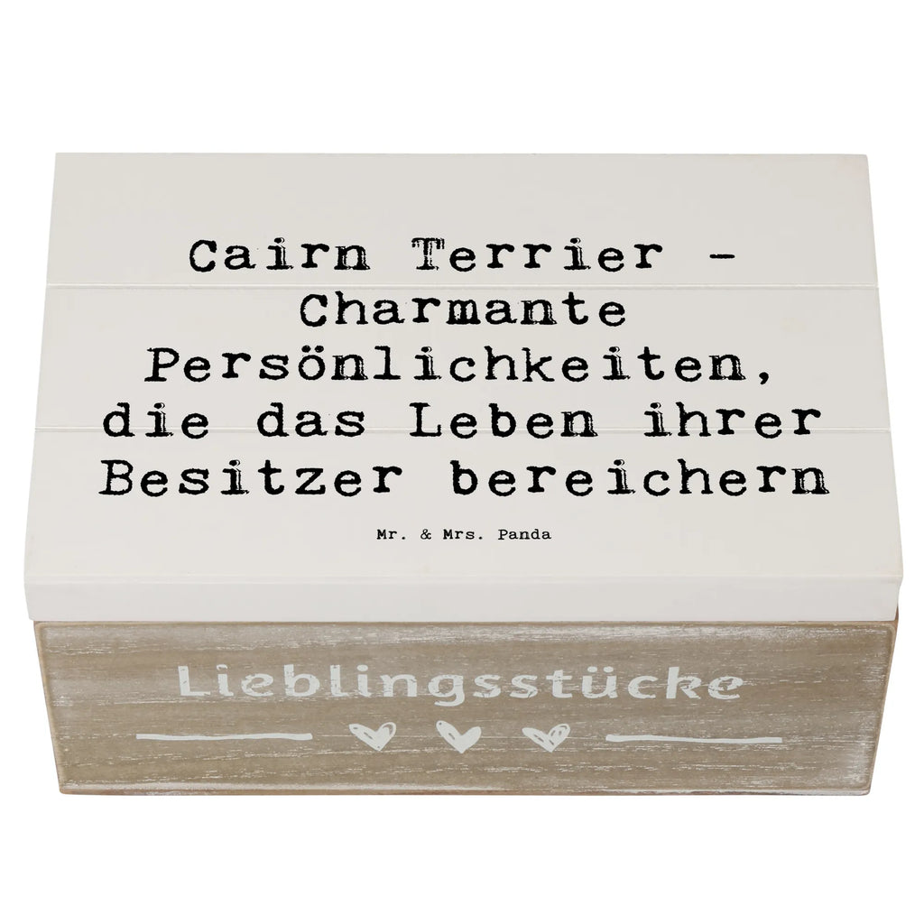 Holzkiste Spruch Cairn Terrier Holzkiste, Kiste, Schatzkiste, Truhe, Schatulle, XXL, Erinnerungsbox, Erinnerungskiste, Dekokiste, Aufbewahrungsbox, Geschenkbox, Geschenkdose, Hund, Hunderasse, Rassehund, Hundebesitzer, Geschenk, Tierfreund, Schenken, Welpe