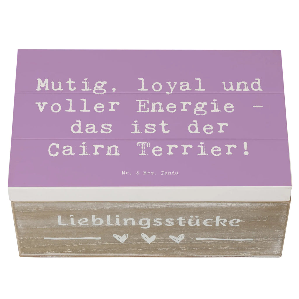 Holzkiste Spruch Mutiger Cairn Terrier Holzkiste, Kiste, Schatzkiste, Truhe, Schatulle, XXL, Erinnerungsbox, Erinnerungskiste, Dekokiste, Aufbewahrungsbox, Geschenkbox, Geschenkdose, Hund, Hunderasse, Rassehund, Hundebesitzer, Geschenk, Tierfreund, Schenken, Welpe