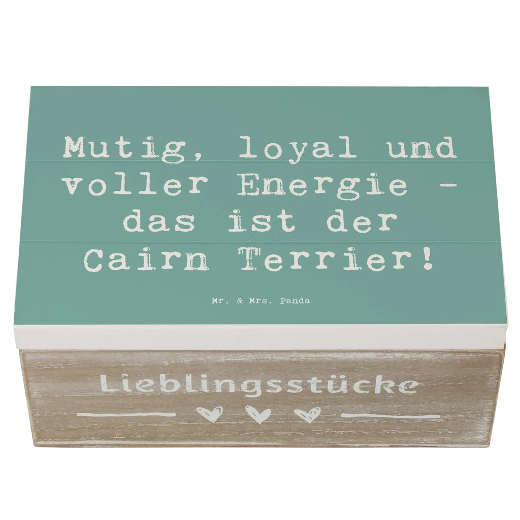 Holzkiste Spruch Mutiger Cairn Terrier Holzkiste, Kiste, Schatzkiste, Truhe, Schatulle, XXL, Erinnerungsbox, Erinnerungskiste, Dekokiste, Aufbewahrungsbox, Geschenkbox, Geschenkdose, Hund, Hunderasse, Rassehund, Hundebesitzer, Geschenk, Tierfreund, Schenken, Welpe